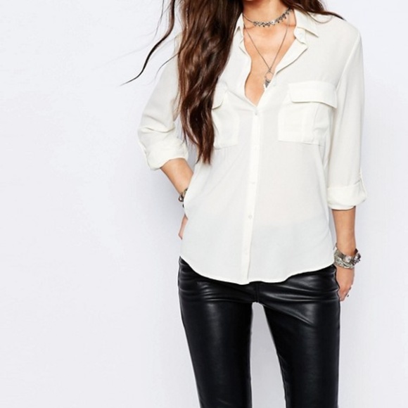 LOFT Button Down Shirt - Picture 1 of 6